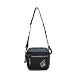 Shoulder Bag Volcom Bolsa Transversal Espaçosa - 1,6 Litros PRETO