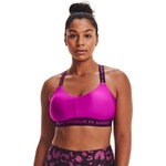 Top Fitness Under Armour Crossback Low - Feminino ROXO