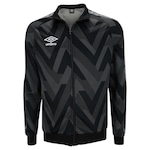 Jaqueta Umbro Masculina Diamond Club 21 CINZA CLA/PRETO