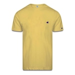 Camiseta Champion Malhão C Logo Embroidery Color - Masculina AMARELO