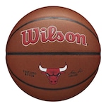 Bola de Basquete Wilson Chicago Bulls NBA Team Alliance 7 LARANJA/VERMELHO