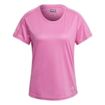 Camiseta adidas Run It Short Sleeve - Feminina ROSA CLARO