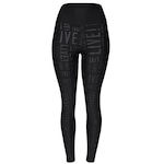 Calça Legging Live! Essential - Feminina PRETO/CINZA