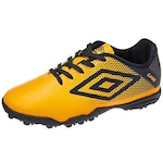 Chuteira Society Umbro Game Tf - Infantil AMARELO CLA/PRETO