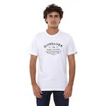 Camiseta Quiksilver M/C Closed Caption Fr - Masculina BRANCO