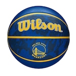 Bola de Basquete Wilson Golden State Warriors Team Tiedye 7 Azul/Amarelo