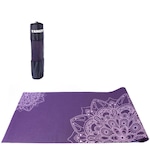 Tapete Yoga Yangfit Mat Pilates PVC Ecológico Mandala - 5mm ROXO