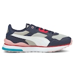 Tênis Puma R78 Future - Feminino AZUL ESC/CINZA CLA