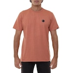 Camiseta Quiksilver Patch Round - Masculina LARANJA