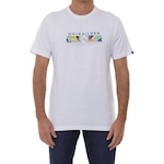 Camiseta Quiksilver Wrap It Up - Masculina BRANCO