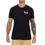 Camiseta RVCA Tres Hombres - Masculina PRETO