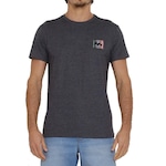 Camiseta Billabong Crayon Wave - Masculina CINZA ESCURO