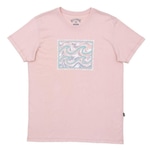 Camiseta Billabong Crayon Wave VI - Masculina ROSA