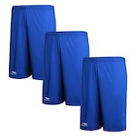 Kit de Calções Penalty X - Adulto - 3 Unds AZUL