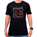 Camiseta DC Shoes DC Fuego - Masculina PRETO