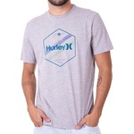 Camiseta Hurley Hexa Two - Masculina CINZA