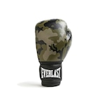 Luvas Treino Everlast Spark Camuflada 10 OZ Boxe - Adulto PRETO/VERDE