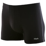 Cueca Boxer Mash Microfibra Elástico Interno - Adulto PRETO