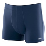 Cueca Boxer Mash Microfibra Elástico Interno - Adulto AZUL/CINZA ESC