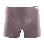 Cueca Boxer Mash Risca de Giz Microfibra Elástico - Masculina ROSA/PRETO