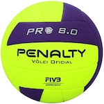 Bola de Vôlei Penalty Pro 8.0 Termotec VERDE/ROXO