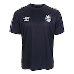 Camisa do Grêmio Concentração 2021 Umbro - Masculina PRETO