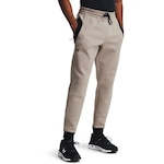 Calça Under Armour Recover Fleece Pant - Masculina BEGE