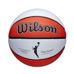 Bola de Basquete Wilson NBA Authentic Series Outdoor 6 LARANJA/BRANCO