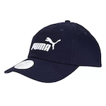 BONÉ ABA CURVA PUMA ESS 052919 - STRAPBACK - ADULTO AZUL ESC/BRANCO