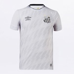 Camisa do Santos I 21/22 Umbro Torcedor - Masculina BRANCO/PRETO