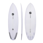 Prancha de Surf Oceanside Seaside - 6,2 Pés BRANCO