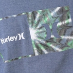 Camiseta Hurley Manga Longa Effect - Masculina AZUL