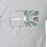 Camiseta Hurley Manga Longa Effect - Masculina CINZA