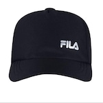 Boné Aba Curva Fila Running - Strapback - Adulto PRETO