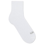 Meia Cano Curto Mash Algodão Esportiva - Masculina BRANCO