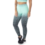 Calça Legging Cintura Alta Orbis Fitness Degradê - Feminina PRETO/VERDE