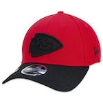 Boné Aba Curva New Era Kansas City Chiefs 940 NFL 21 Sideline Road - Snapback - Adulto VERMELHO