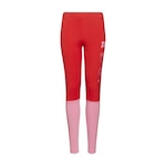 Calça Legging adidas Monsters - Infantil Vermelho/Rosa