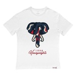 Camiseta Diamond Elephant Eyes - Masculina BRANCO