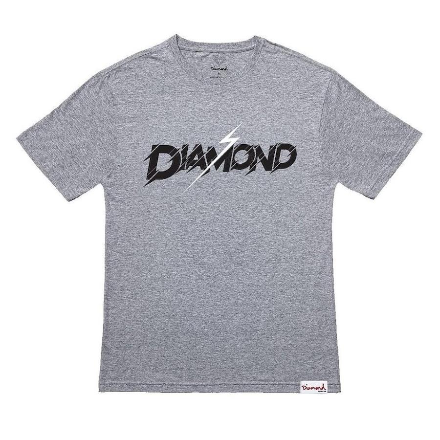 Camiseta Diamond Flash - Masculina CINZA