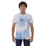 Camiseta Quiksilver Mystic Tie Die - Masculina AZUL/ROSA