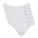 Cuecas Slip Zorba Light 772 - 6 Unidades - Adulto BRANCO