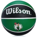 Bola de Basquete Wilson NBA Team Tribute Boston Celtics Tam7 PRETO/VERDE