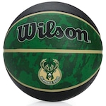 Bola de Basquete Wilson NBA Team Tiedye Mil Bucks Tam 7 VERDE