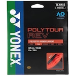 Corda Yonex PolyTour REV 16L 1.25mm - Set Individual LARANJA