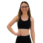 Top Fitness Hupi Seamless - Feminino PRETO