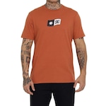 Camiseta DC Shoes Big Flag - Masculina LARANJA