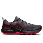 Tênis Asics Gel-Trabuco 9 - Masculino CINZA/VERMELHO