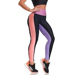 Calça Legging Cajubrasil Atletika Soul - Feminina PRETO/ROSA