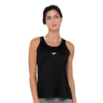 Camiseta Regata Speedo Interlock - Feminina PRETO